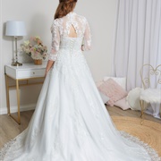 Small Hole in Back of Wedding Dress