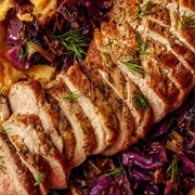Pork Loin With Cabbage