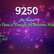 #9786 She Came in Through the Bathroom Window by the Beatles