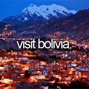 Visit Bolivia