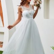 Appliques Only at Middle Top of Bodice