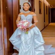 Illusion Sleeves With Stripes Embellishment