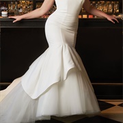 "Apron" Skirt on Dress