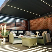 Covered Seating Area