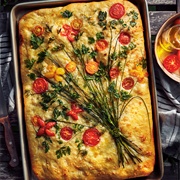 Decorative Focaccia