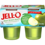 Sour Green Apple Jello