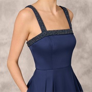Beaded Neckline and Straps