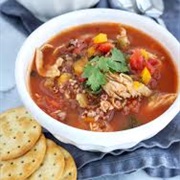 Mexican Chicken and Rice Soup
