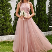 Keyhole Neckline Wedding Dress