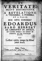De Veritate (Edward Herbert of Cherbury)