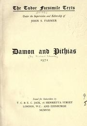 Damon and Pythias (Richard Edwards)