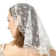 Beaded Edge Chapel Veil
