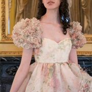 Ruffled Puff Sleeves