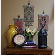 Items From Travel Displayed in Home