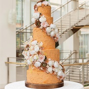 Rough Texture Wedding Cake
