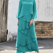 Zigzag Ruffles Creating Dress