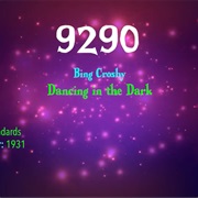 #9799 Dancing in the Dark by Bing Crosby