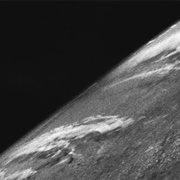 The First Photograph From Space (Clyde Holliday)