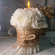Shaped Candles for Centerpieces
