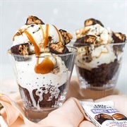 Number Candy Cookie Sundae