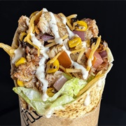 Smoked Pulled Pork Pita