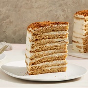 Eastern European Honey Layer Cake