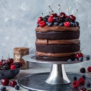 Vegan Chocolate Fudge Cake