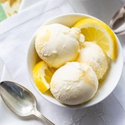 Lemon Ice Cream