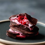 Chocolate Raspberry Kisses