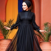 V-Neck With Full Bodice Underlayer