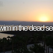 Swim in the Dead Sea