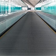 Use an Airport Walkway Escalator