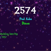 #8003 Diana by Paul Anka