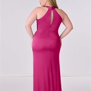 Keyhole Back Dress