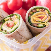 Ham and Corn Wrap