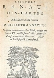 Letter to Voetius (René Descartes)