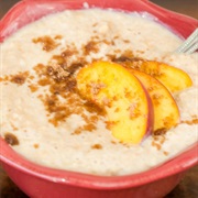 Cream of Wheat With Golden Yellow Sugar and Cinnamon