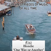#757 One Way or Another by Blondie