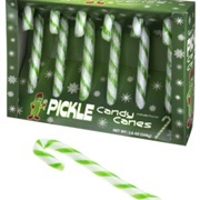 Pickle Candy Cane