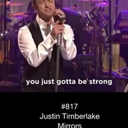 #605 Mirrors by Justin Timberlake