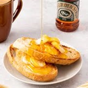 Golden Yellow Sugar Toast