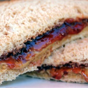 Sunflower Butter and Jelly Sandwich