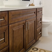 Raised Panel Bathroom Cabinets