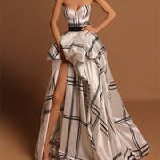 Plaid (Non-Tartan) Wedding Dress