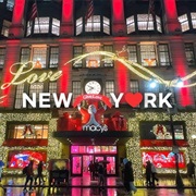 Store Christmas Windows in NYC