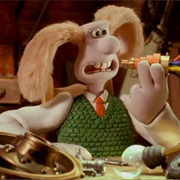 Wallace With Rabbit Ears (Curse of the Were-Rabbit 2005)