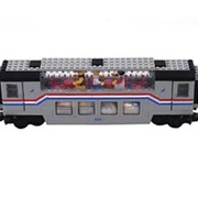 10002 Railroad Club Car (Trains, 2001)