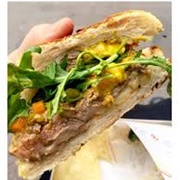 Beef and Piccalilli Sandwich