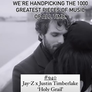 #940 Holy Grail by Jay-Z Featuring Justin Timberlake