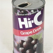 Hi-C Grape Soda